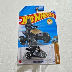 Hotwheels Gold Tesla Cyber Quad